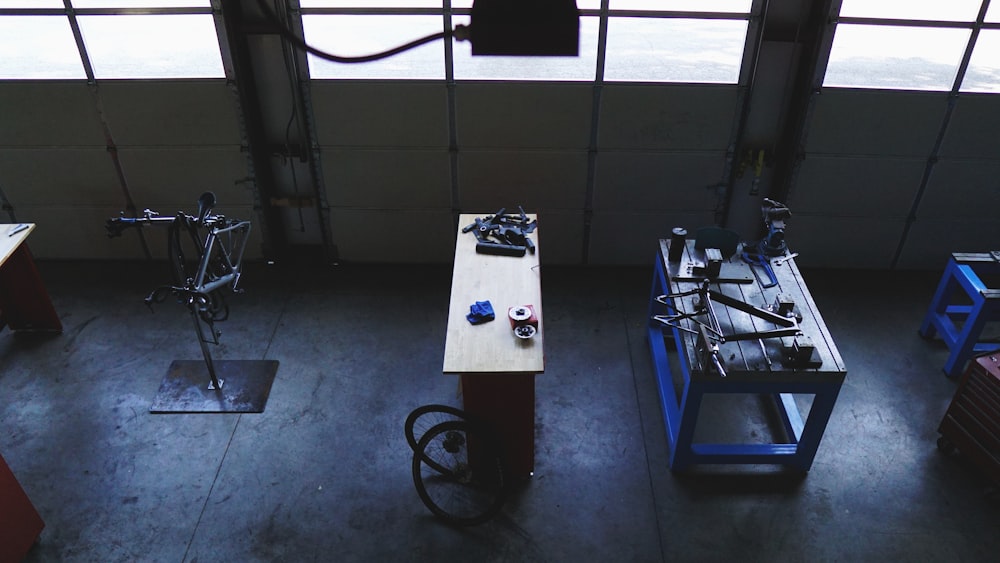 a room filled with lots of different types of tools