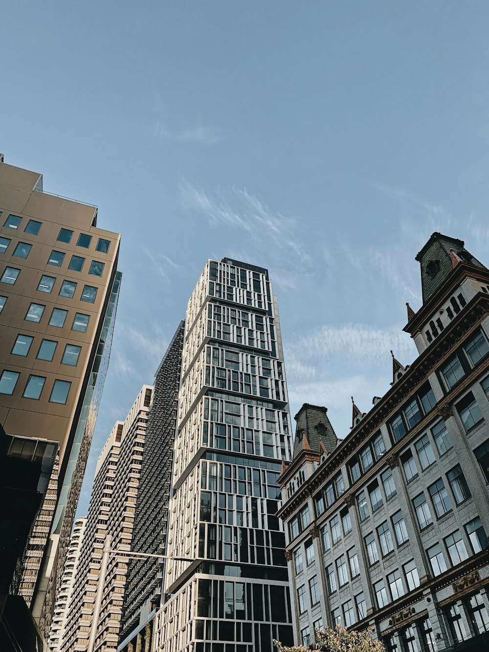 black and gray concrete buildings at daytime