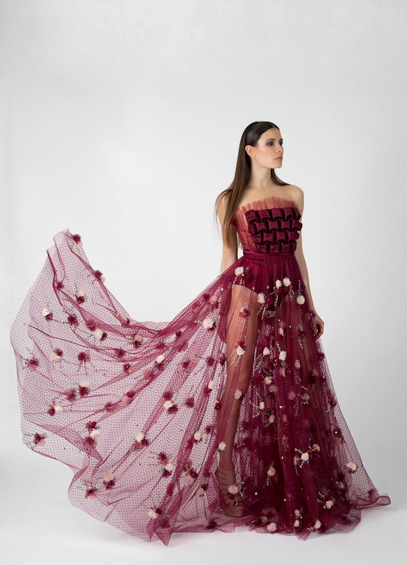 Look Debutante · Vestido Imperio