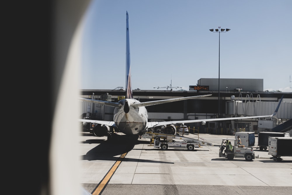 plane at the airport ground