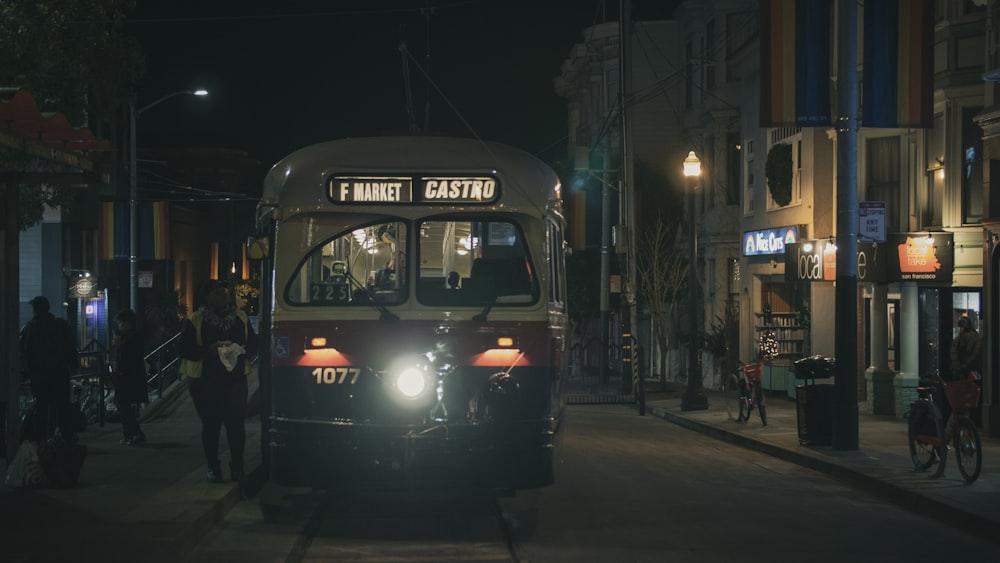 tram on railway