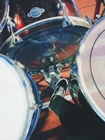 person playing drum
