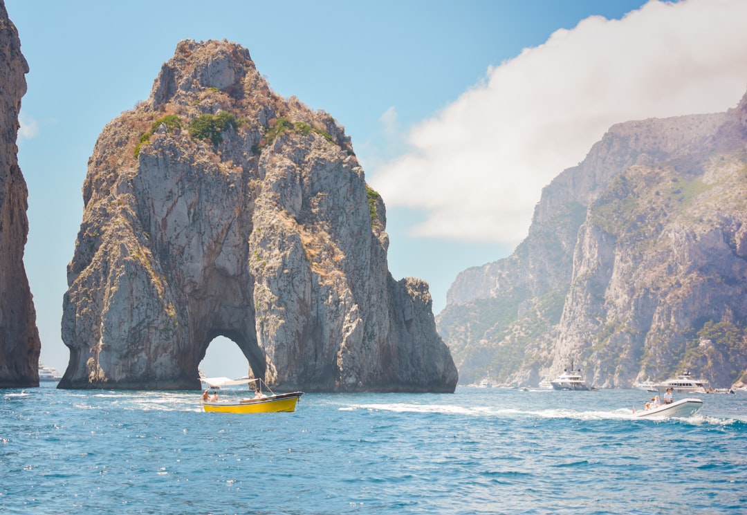 Cliff photo spot Capri Spiaggia di Tordigliano