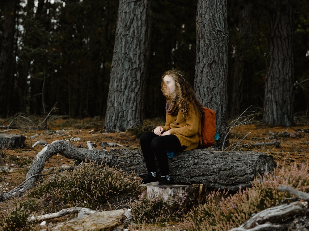 shallow focus photo of woman in brown jacket