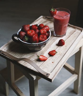 Smoothie fruits rouges
