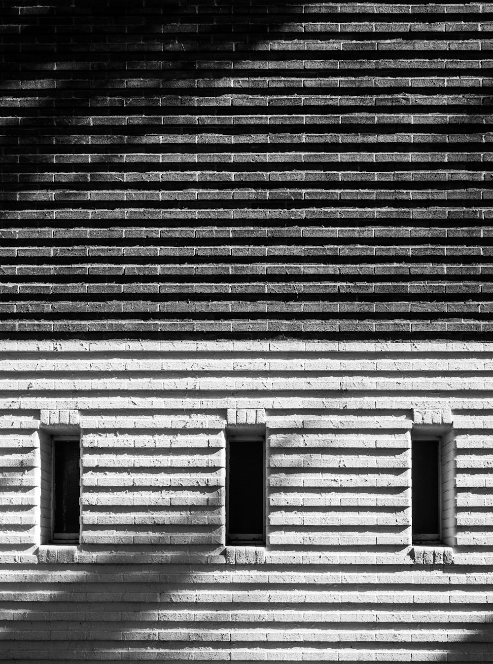 grayscale photo of building