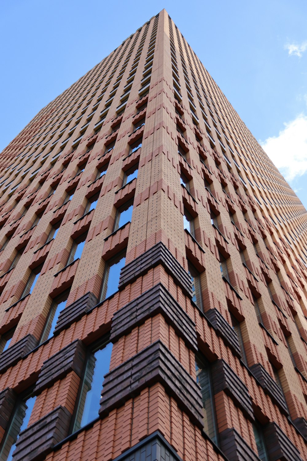 low angle photo concrete building at daytime