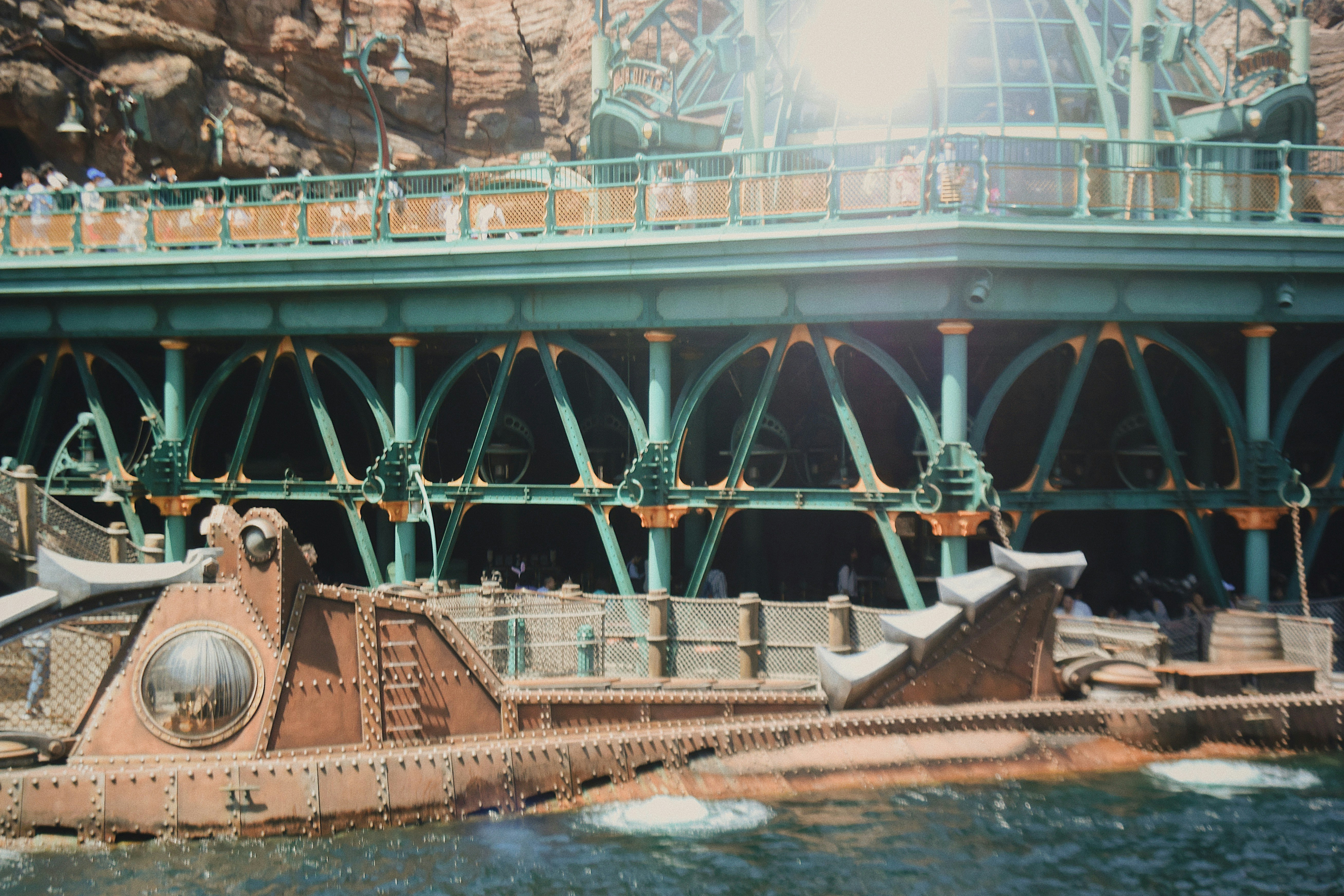 boat near bridge, Tokyo Disneysea