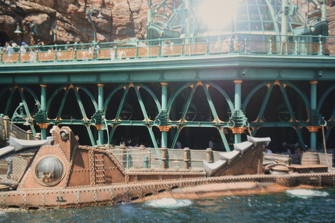 boat near bridge, Tokyo Disneysea