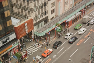 A street in Sumida ward, Tokyo