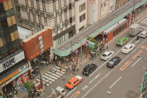 A street in Sumida ward, Tokyo