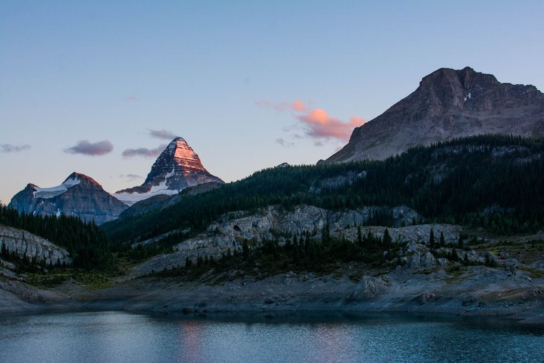 travelers stories about Glacial landform in Mount Assiniboine, Canada