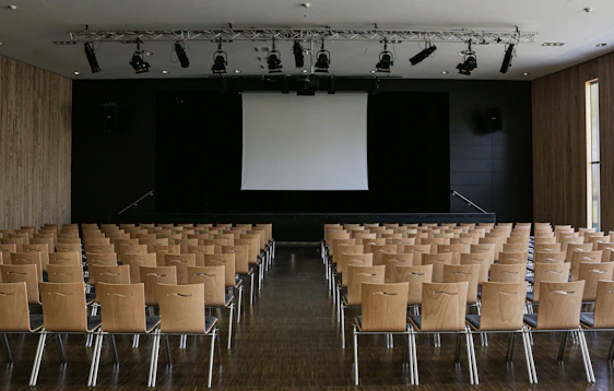 empty theater building interior