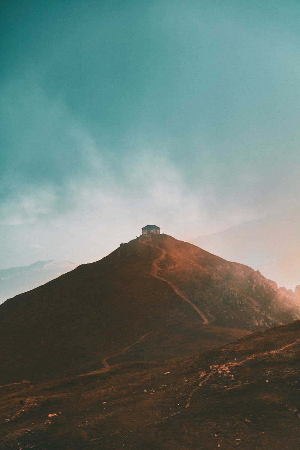 house on mountain