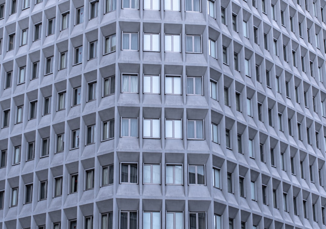 white concrete building