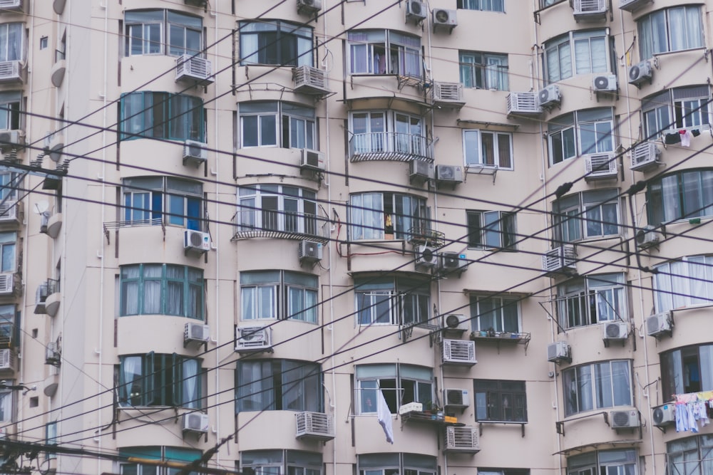 white concrete high-rise building