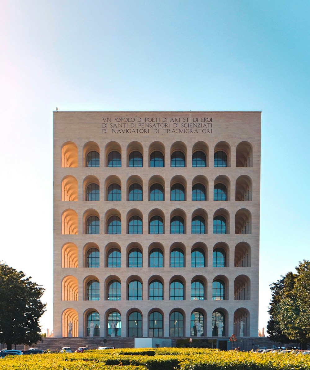 Edificio Roma Eur durante el día