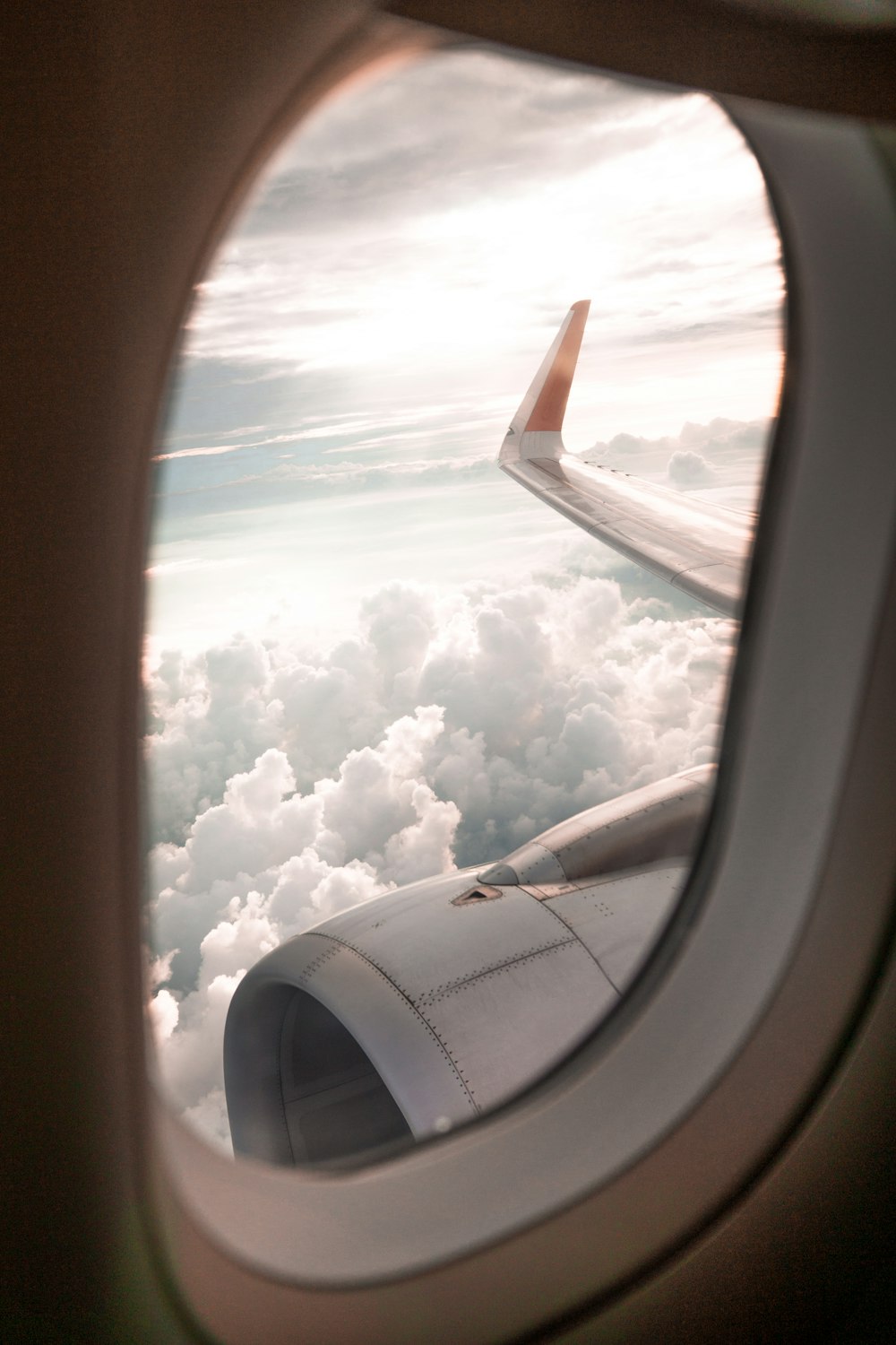 clear plane window