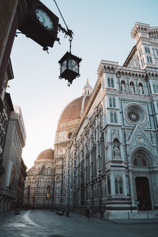 white concrete cathedral in Florence Cathedral Italy