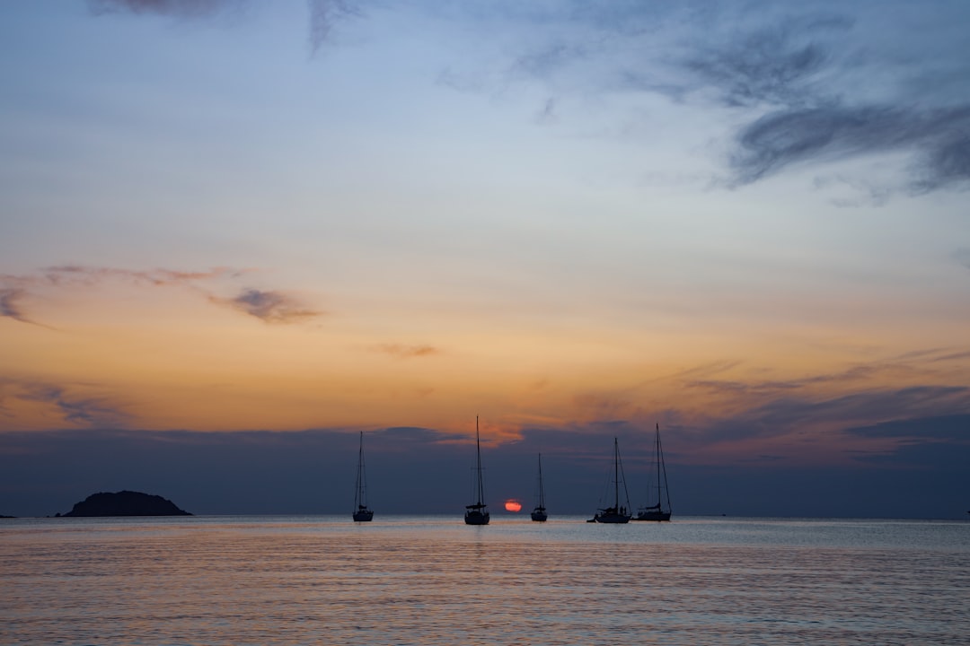 boats on sea,