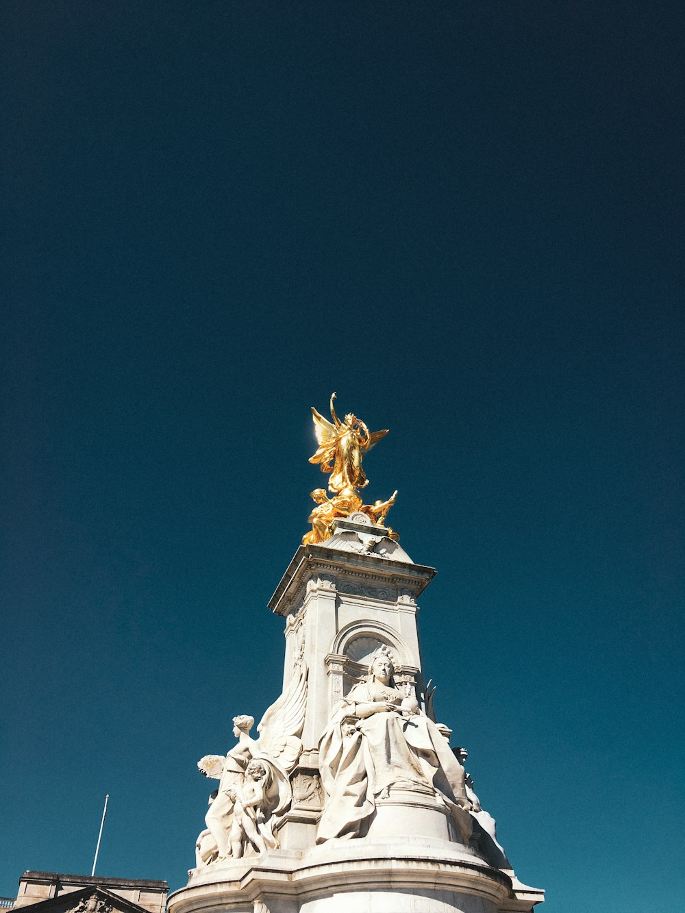 female angel statue view