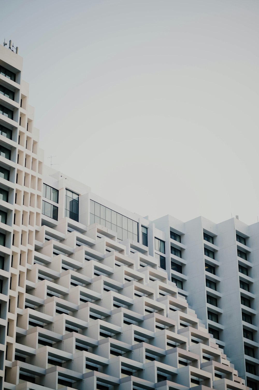 white concrete building