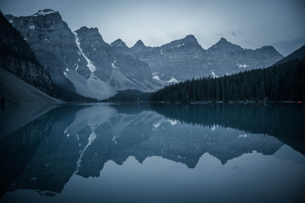 lake Moraine during daytime