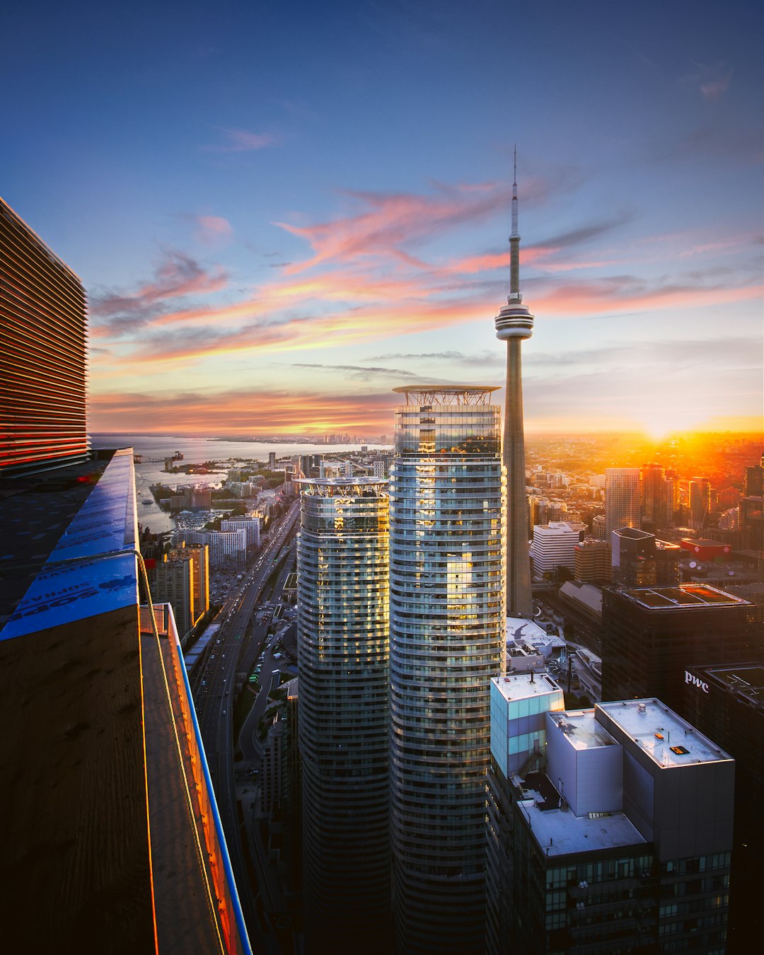 Skyline photo spot CN Tower Financial District