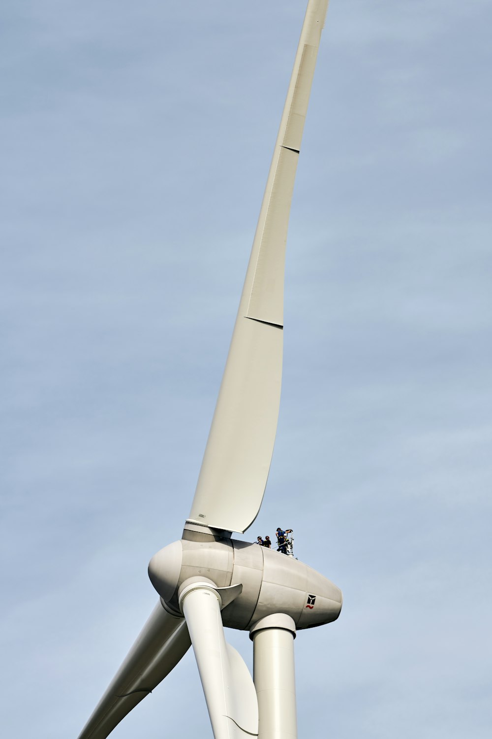 low angle of wind mill