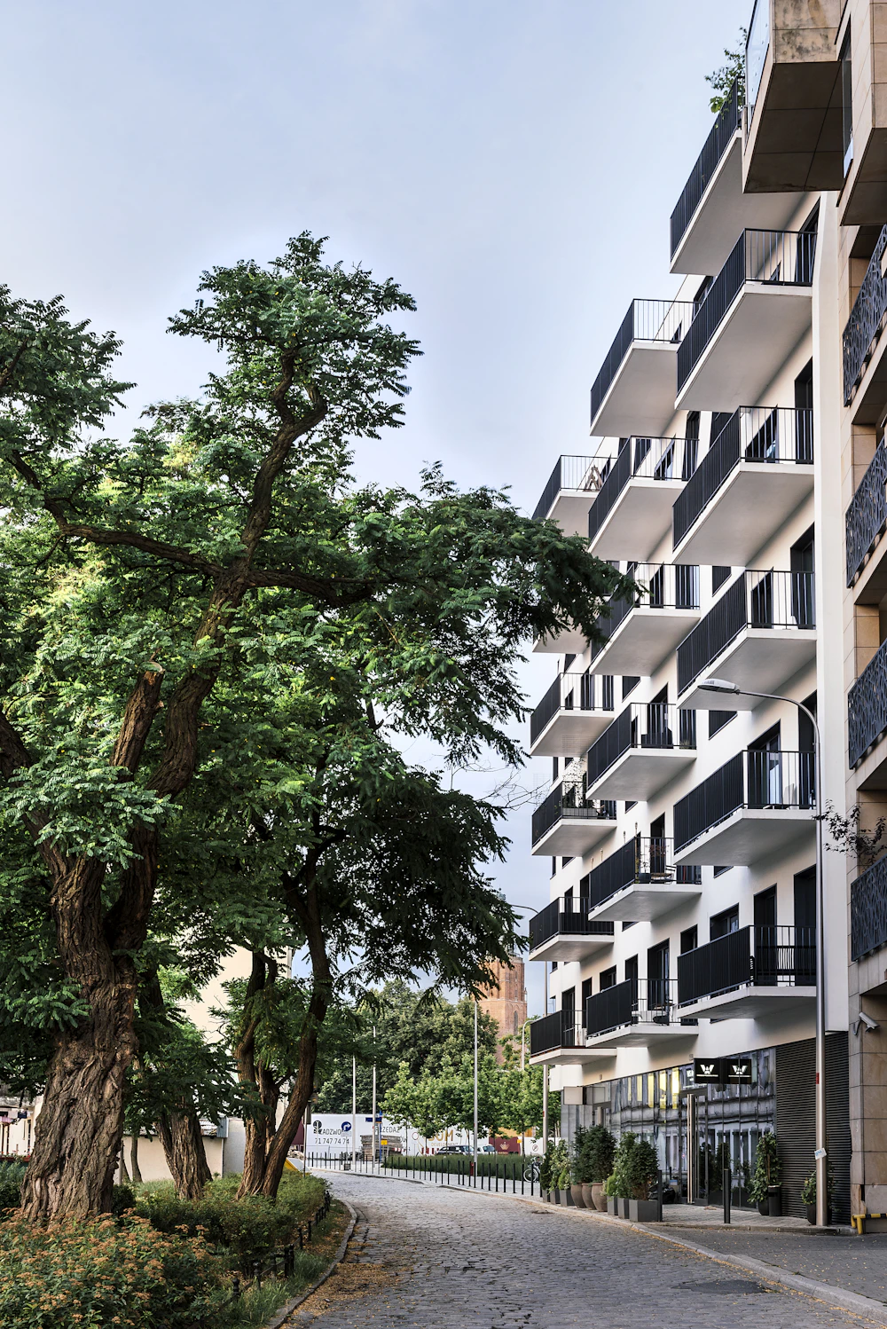 Small multi-unit residential building exterior