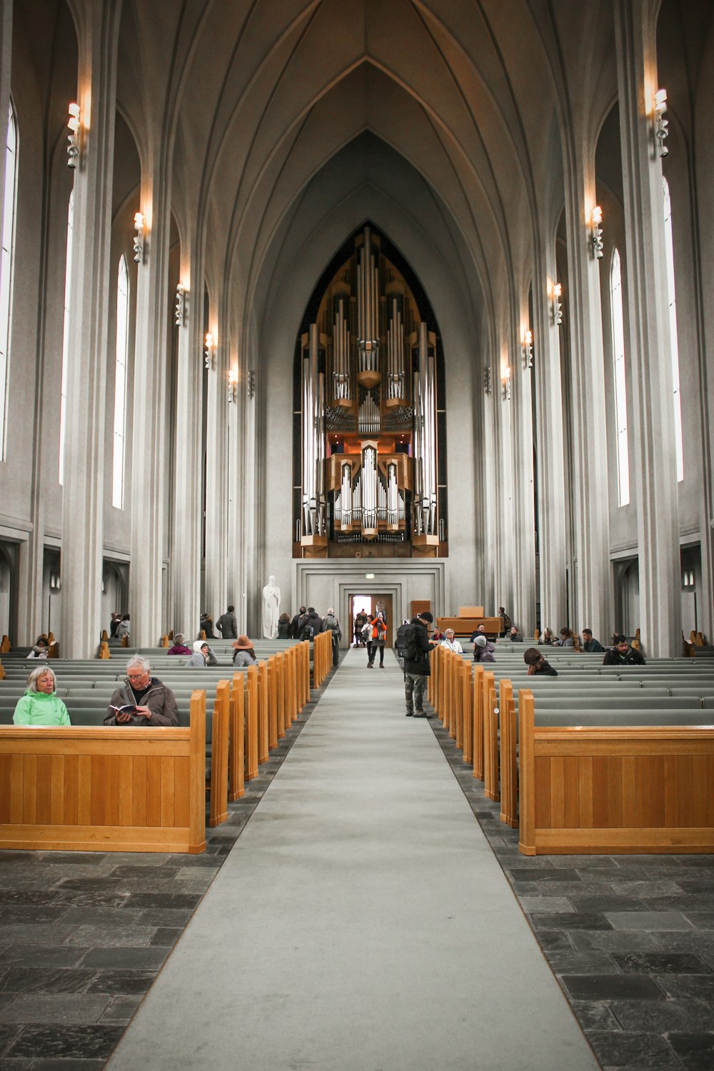 people inside church