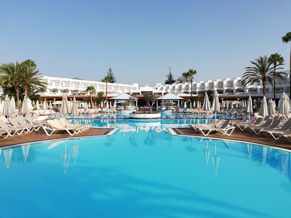 chairs near swimming pool