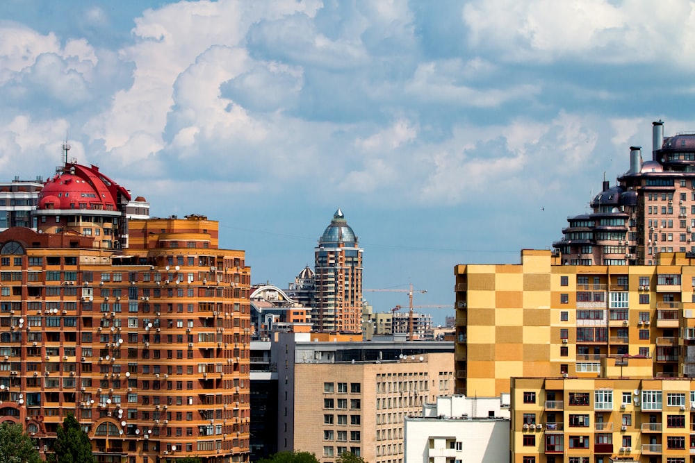 building under cloudy sky at daytime