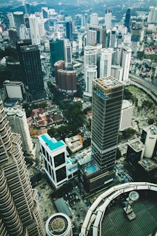 A panoramic view of Pahang’s cityscape with technology icons overlay.