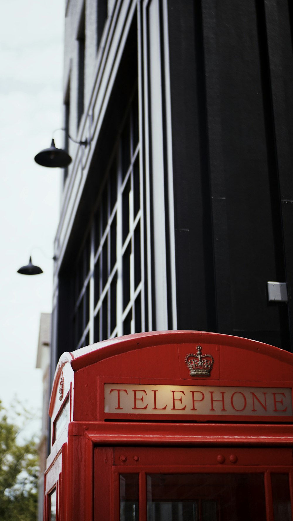 red phone booth