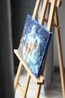 wine glass and bottle painting