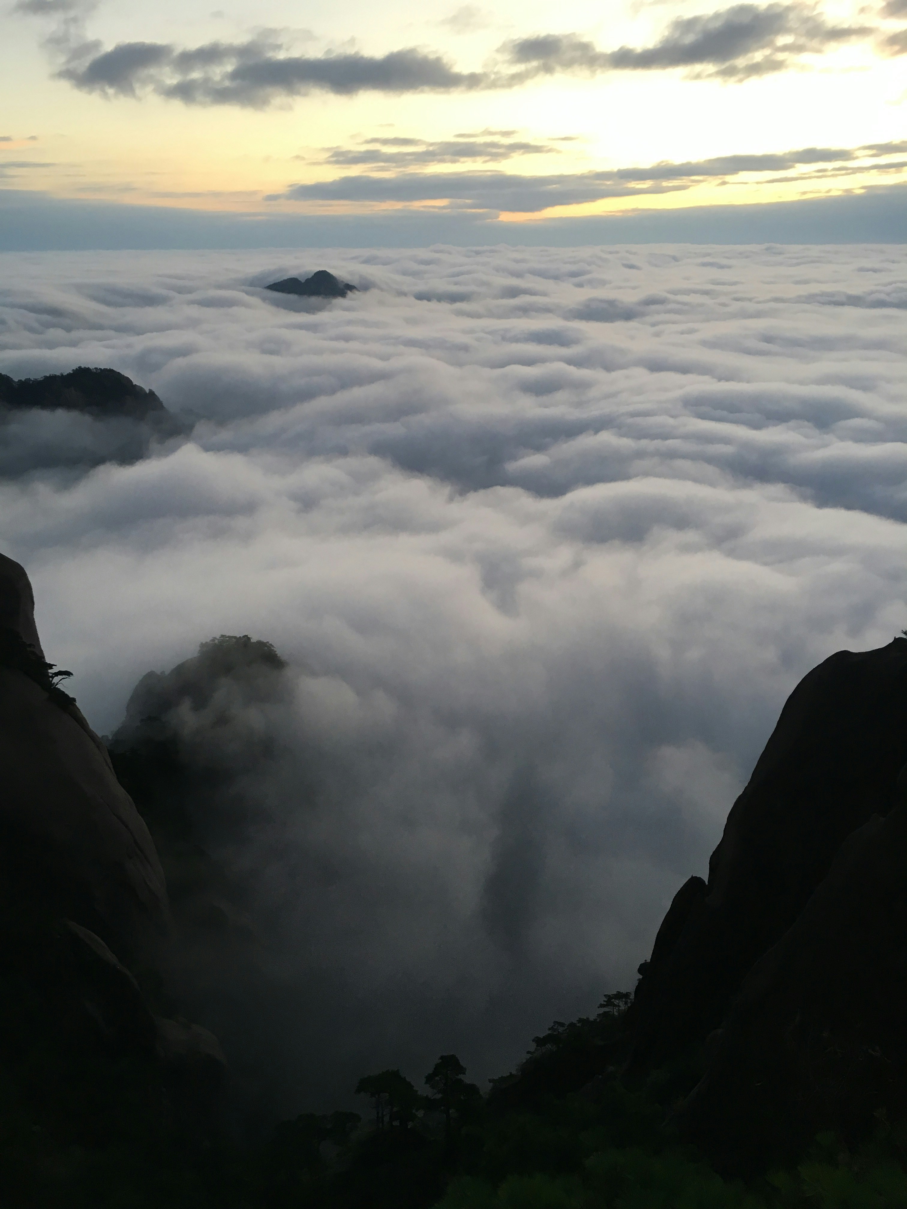 sea of clouds photo