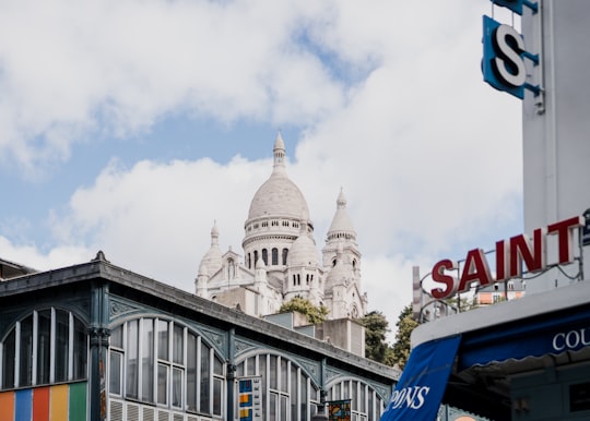 white concrete building in Sacré-Cœur France