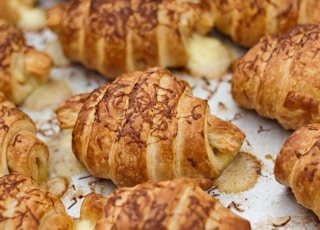 baked croissants