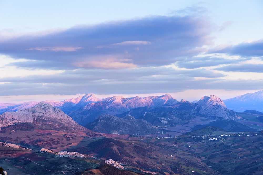 mountains during day