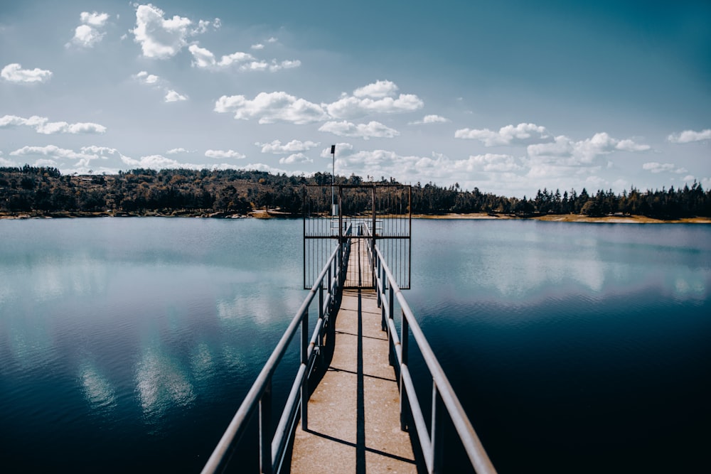 empty bridge during daytime