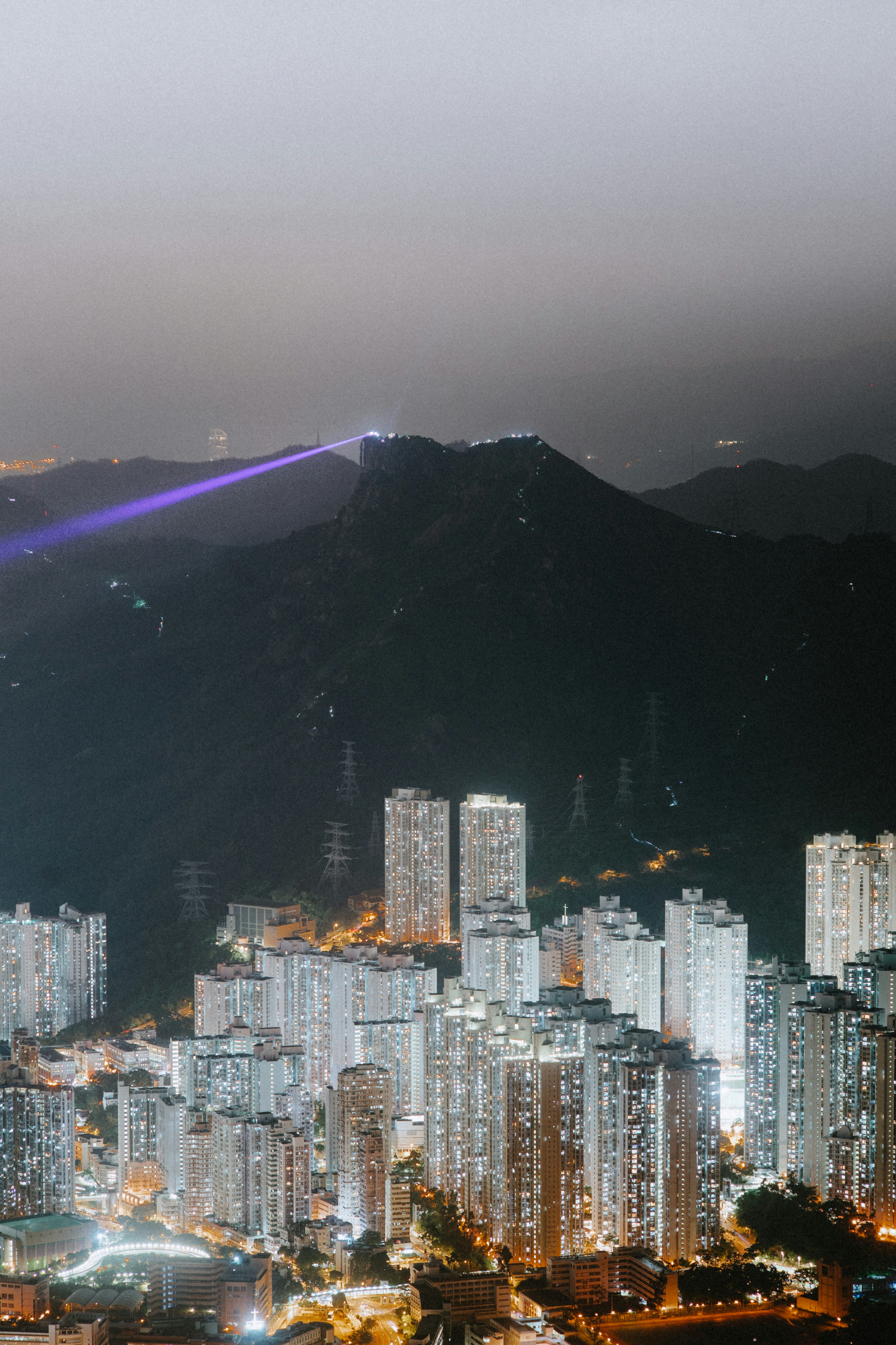 aerial photography of city