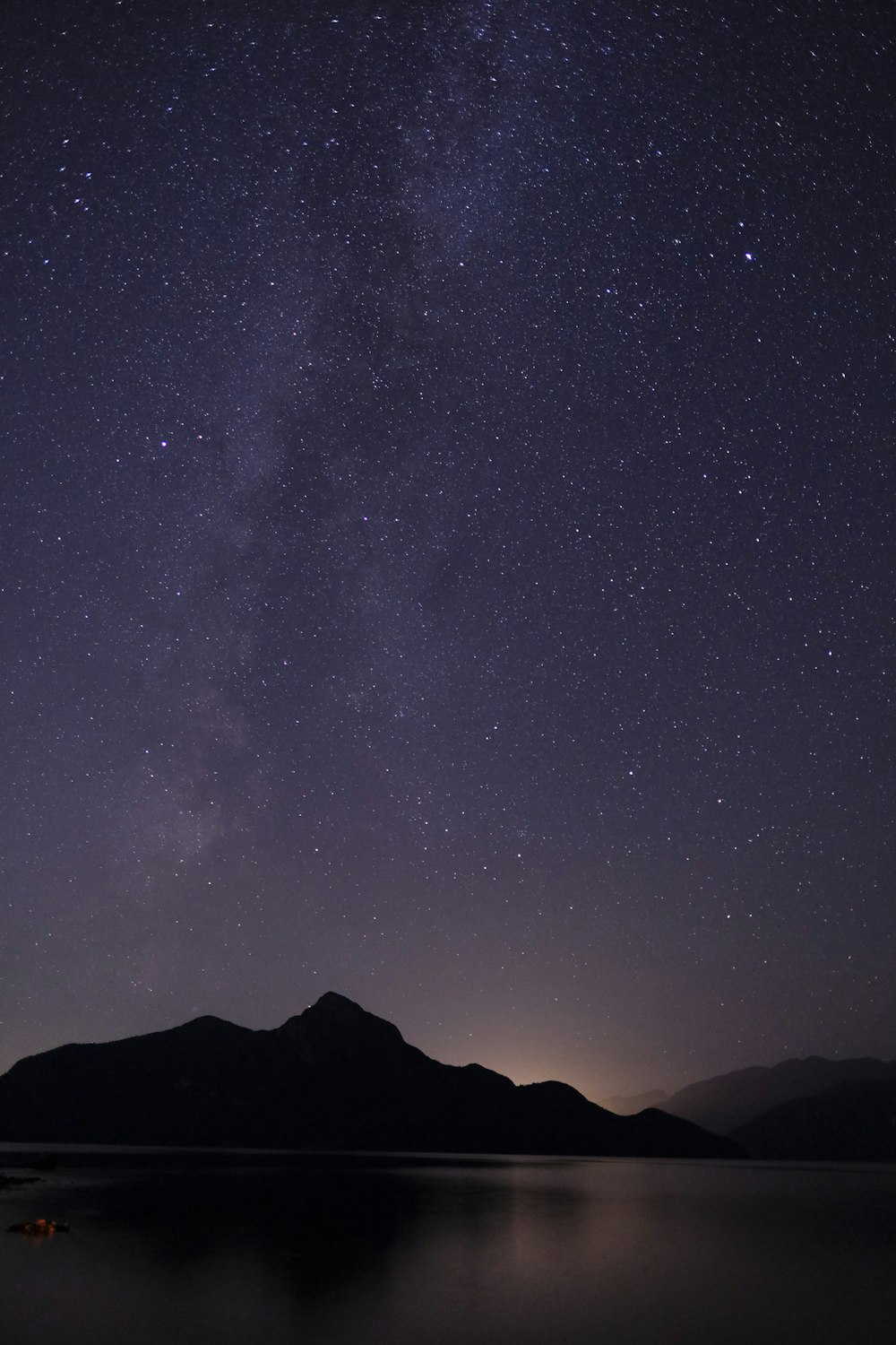 Milky Way galaxy at night sky