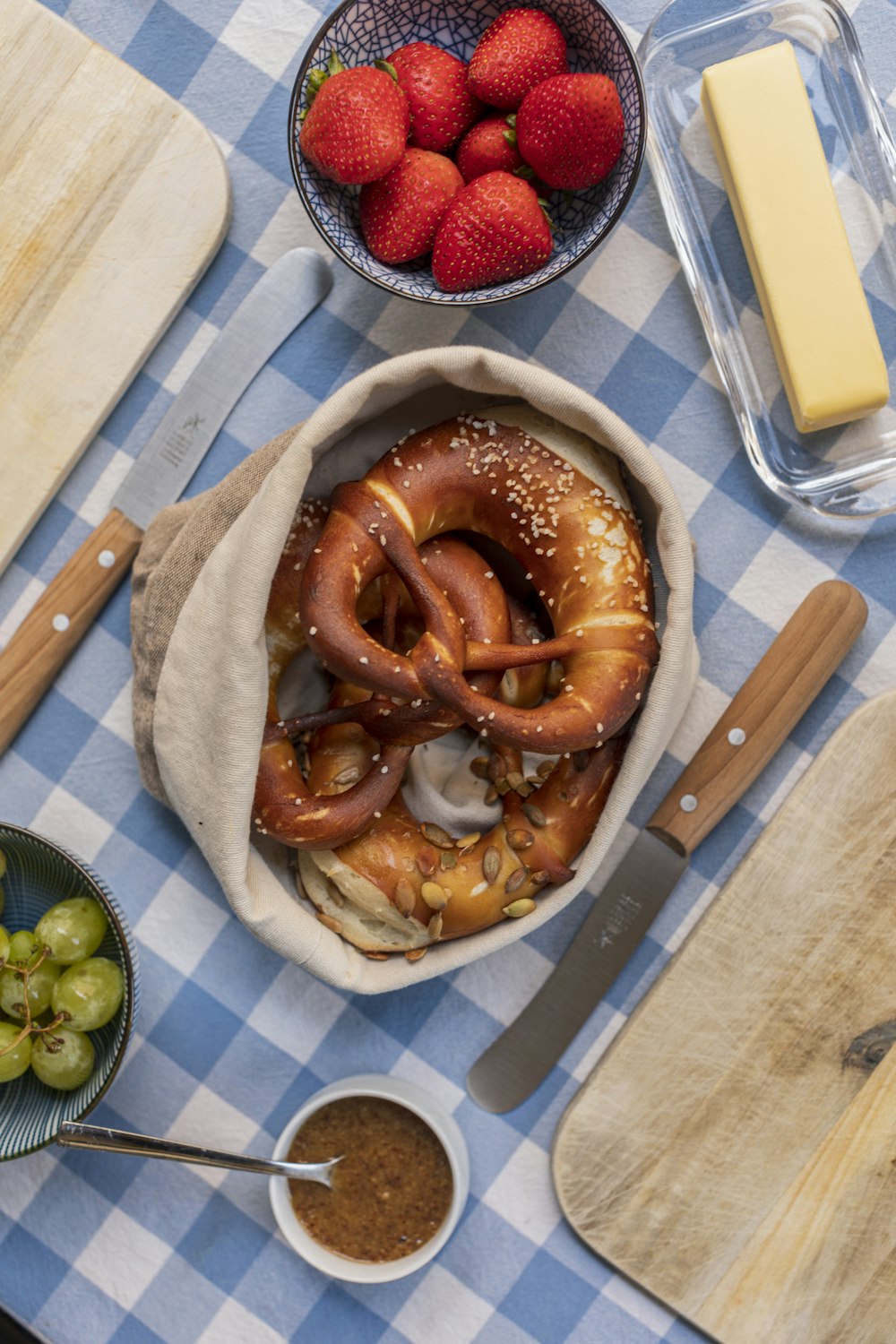 Schwarzbrot im Sack