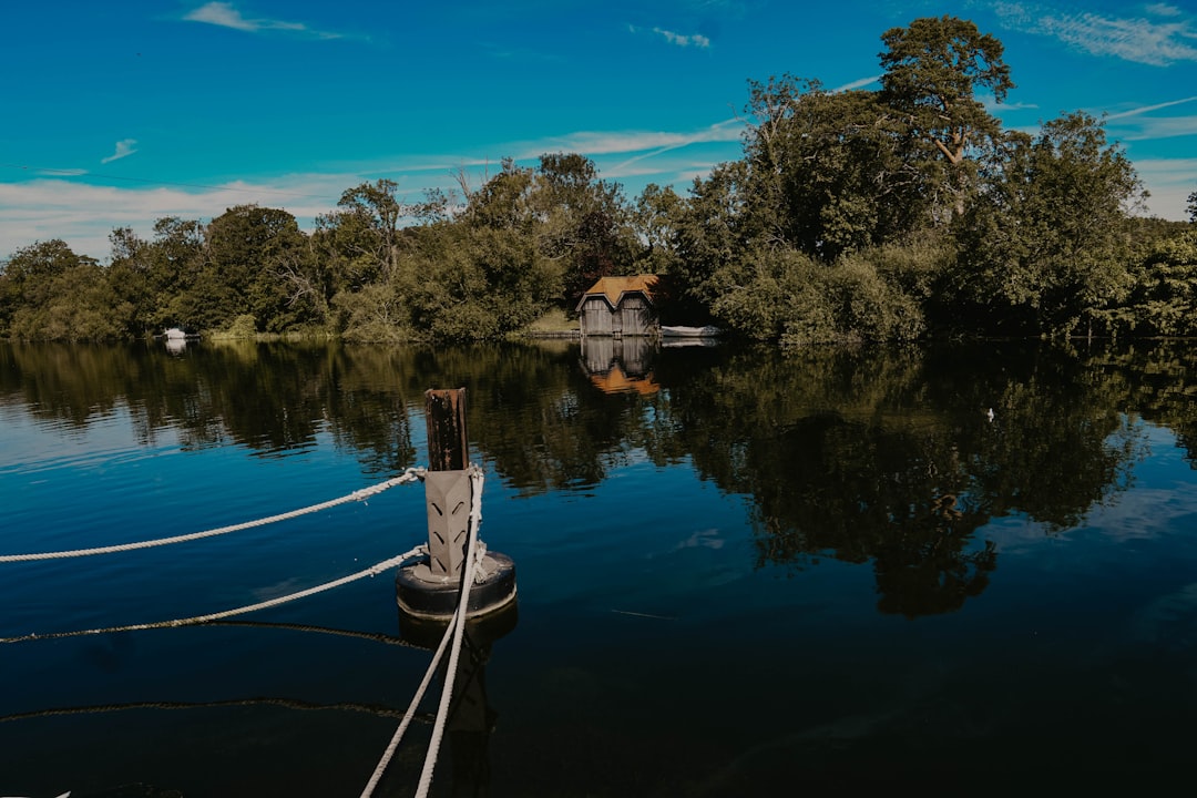 bouy on lake