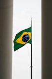 green and yellow flag