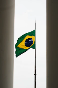 green and yellow flag