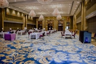 blue and white area rug