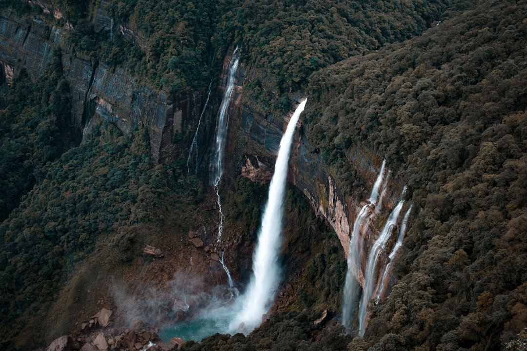 Waterfall photo spot Meghalaya India