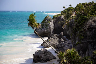 sea and rocks during daytime